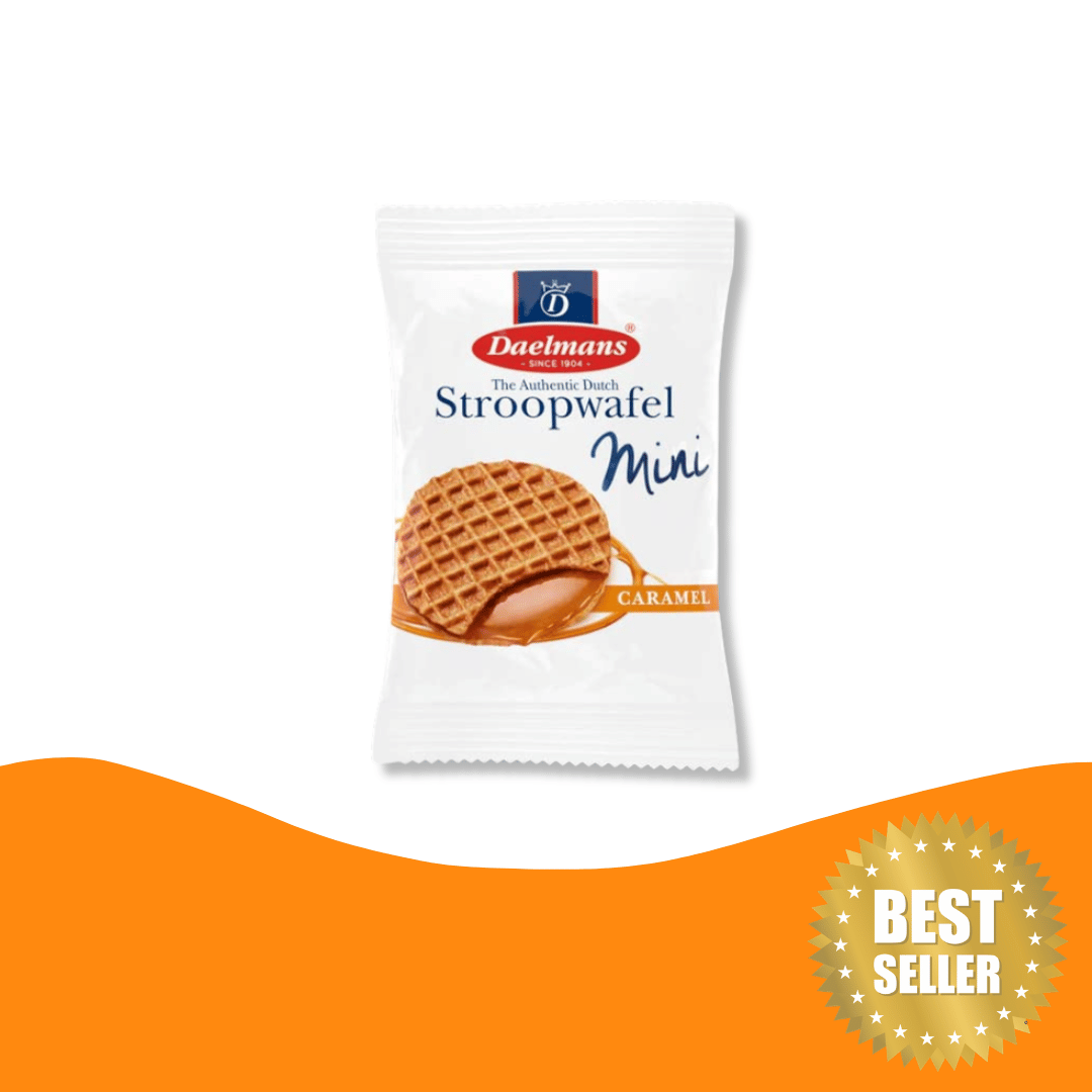 Stroopwafels Caramel Daelmans 荷蘭焦糖煎餅 (華夫餅)(8 克)