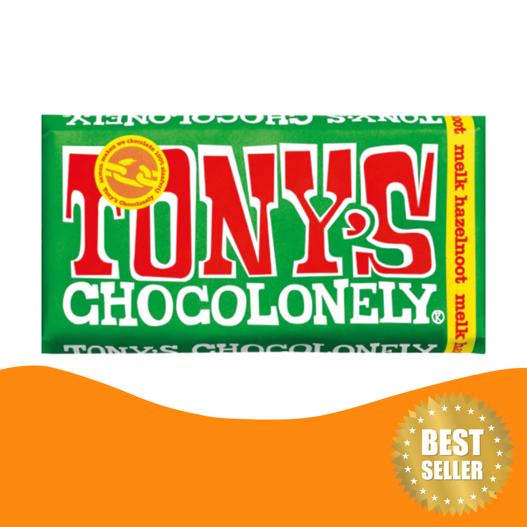 Tony's Chocolonely 榛子牛奶朱古力 (180 克)