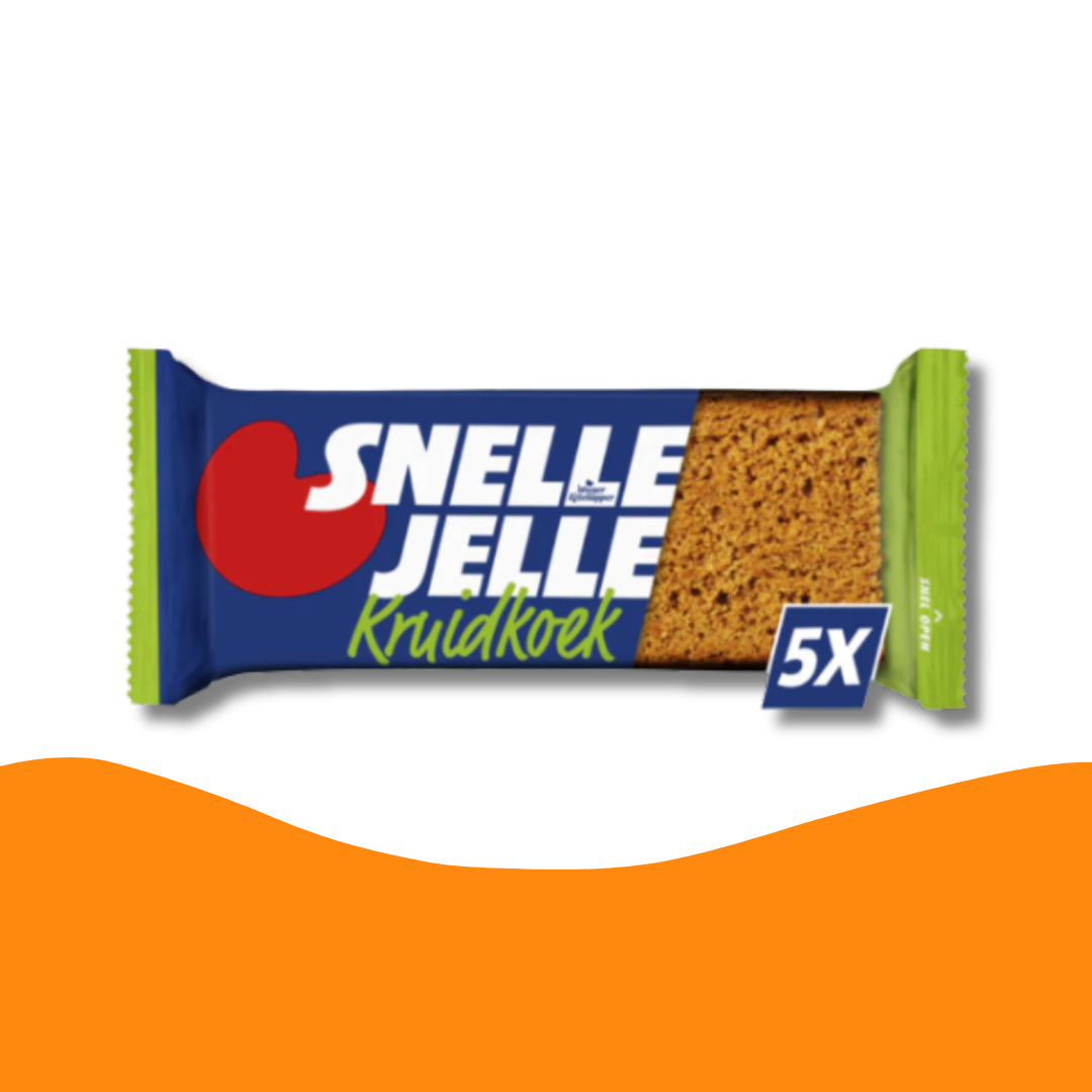 Snelle Jelle Kruidkoek naturel 5-pack
