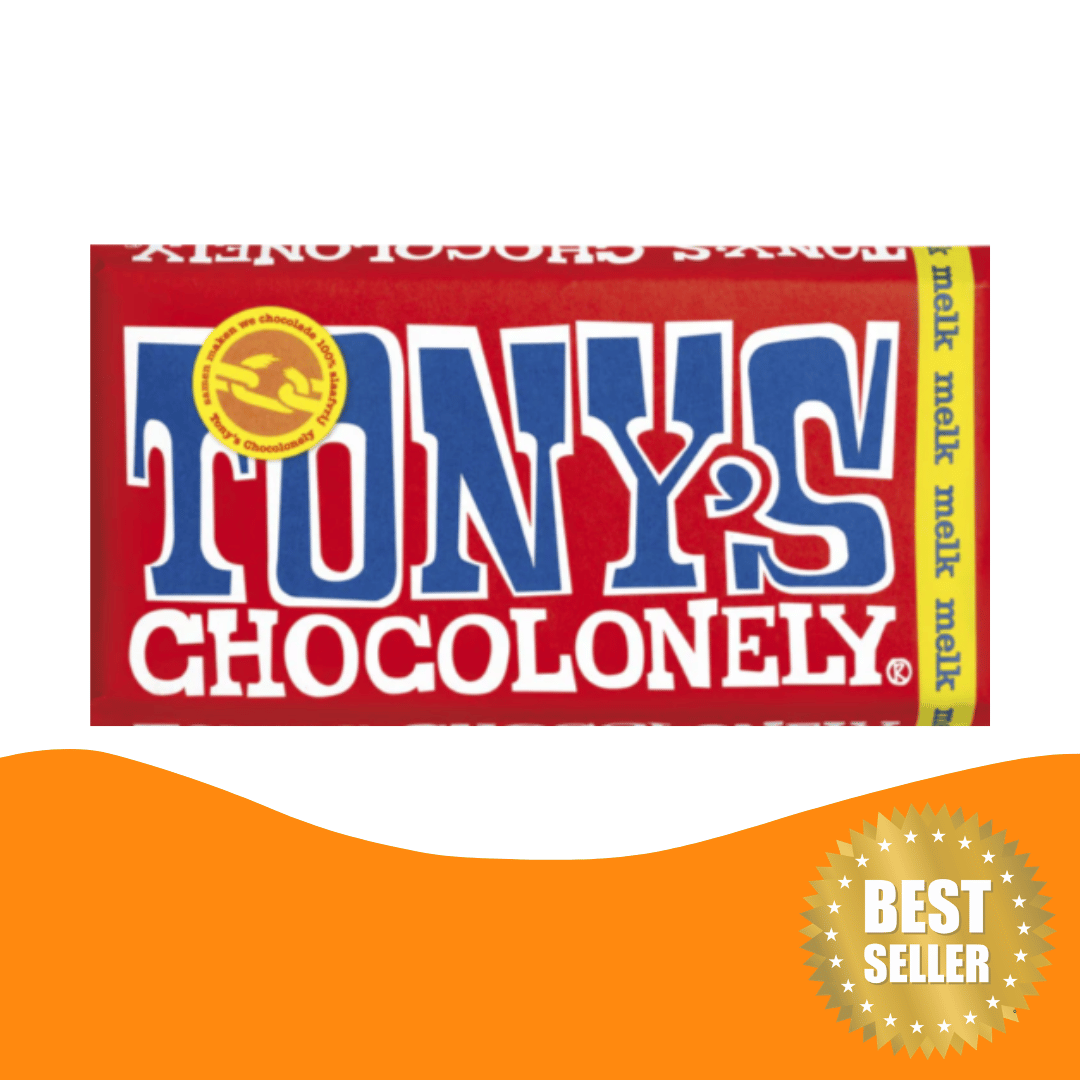 Tony's Chocolonely Milk Chocolate - Original Bar (180 gram)