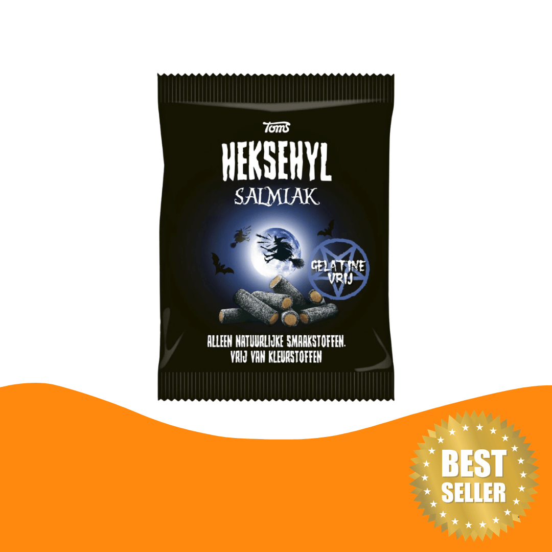 Toms Heksehyl Salmiak 鹹味甘草糖(300克)