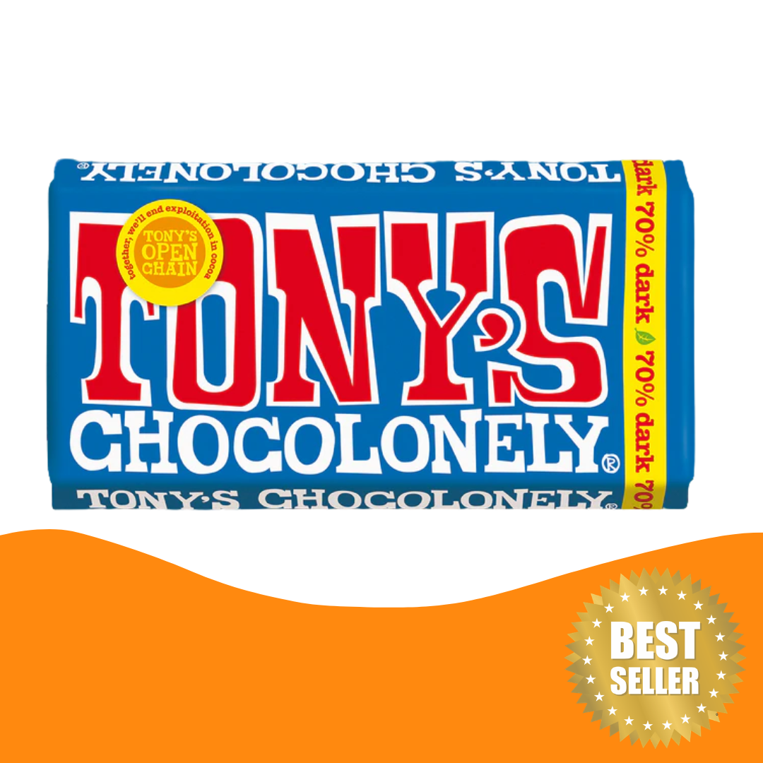 Tony's Chocolonely 70%黑朱古力(180 克)