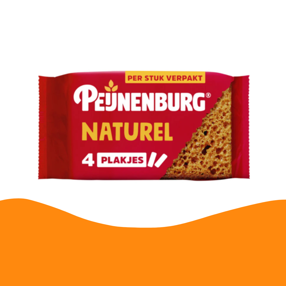 Peijnenburg 原味荷蘭蜂蜜蛋糕 4件裝,每件28克 (Best Before 21 October 2025)