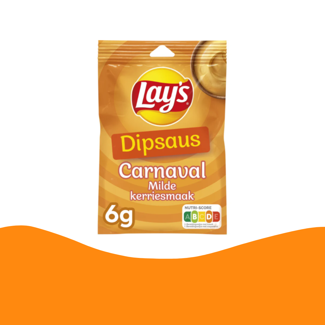 Dipsaus Carnaval Milde Kerriesmaak Lay's(6 克)