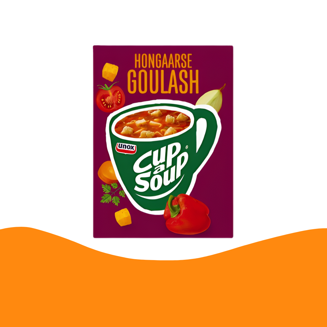 Unox Cup-a-Soup Hongaarse Goulash 即沖匈牙利燴牛湯(3包裝 × 每包16克)