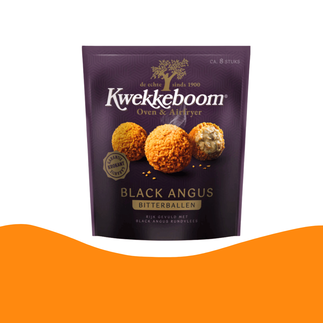 Kwekkeboom Rundvlees Bitterballen 黑安格斯牛肉丸 8 件(240 克)|氣炸鍋小食