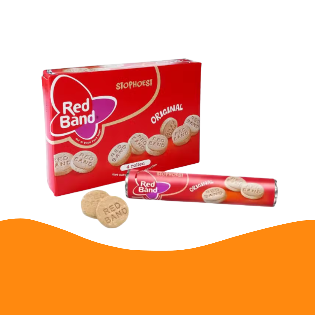 Red Band Stophoest 4 卷/甘草和薄荷錠劑
