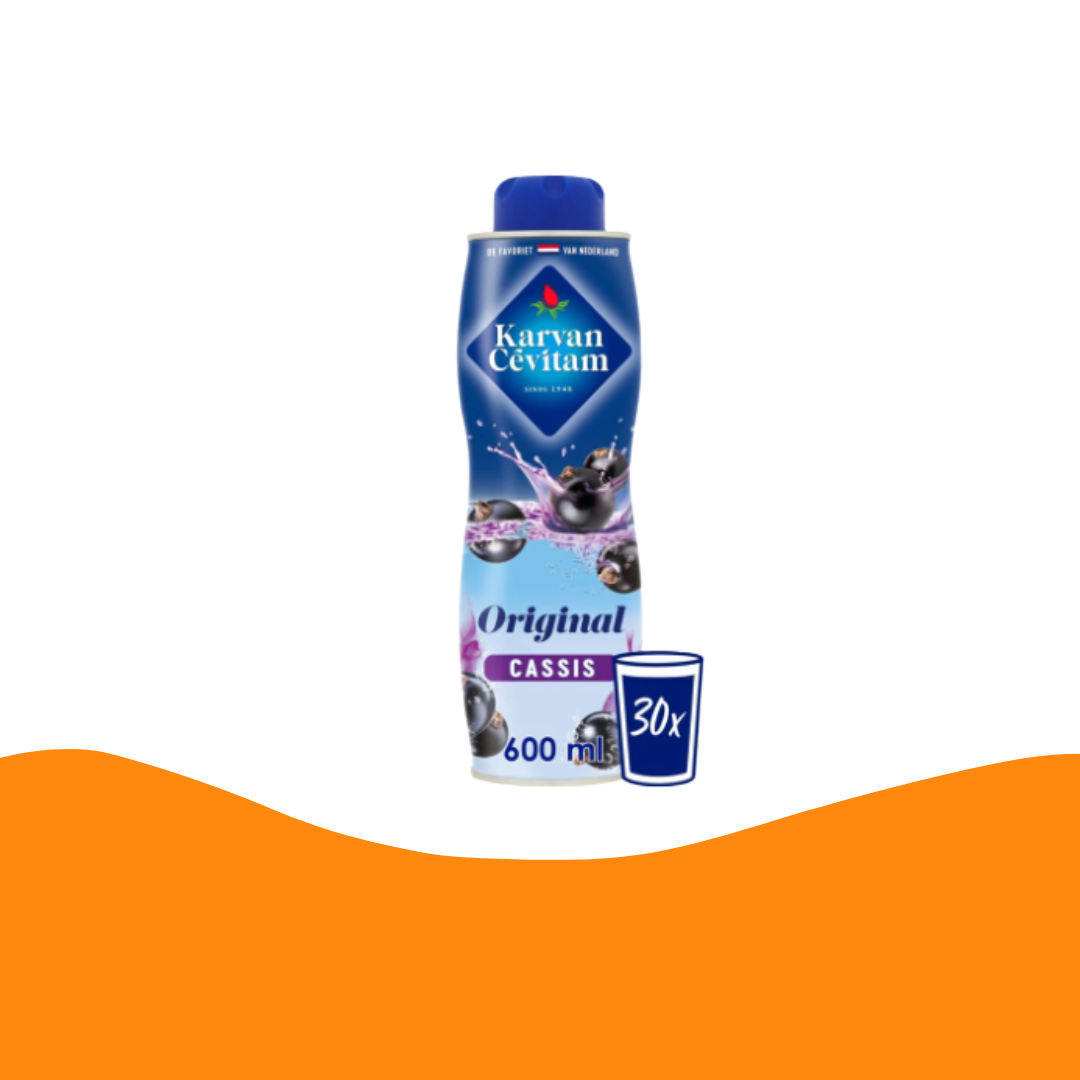Karvan Cevitam Siroop Original Cassis / Drink Syrup Cassis fruit flavour (600 ml)