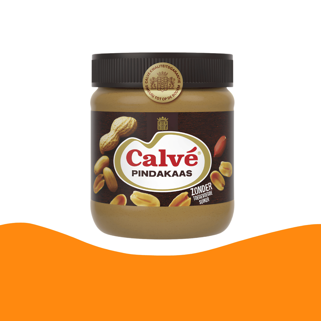 Calve Pindakaas / Regular peanut butter (350 gram)