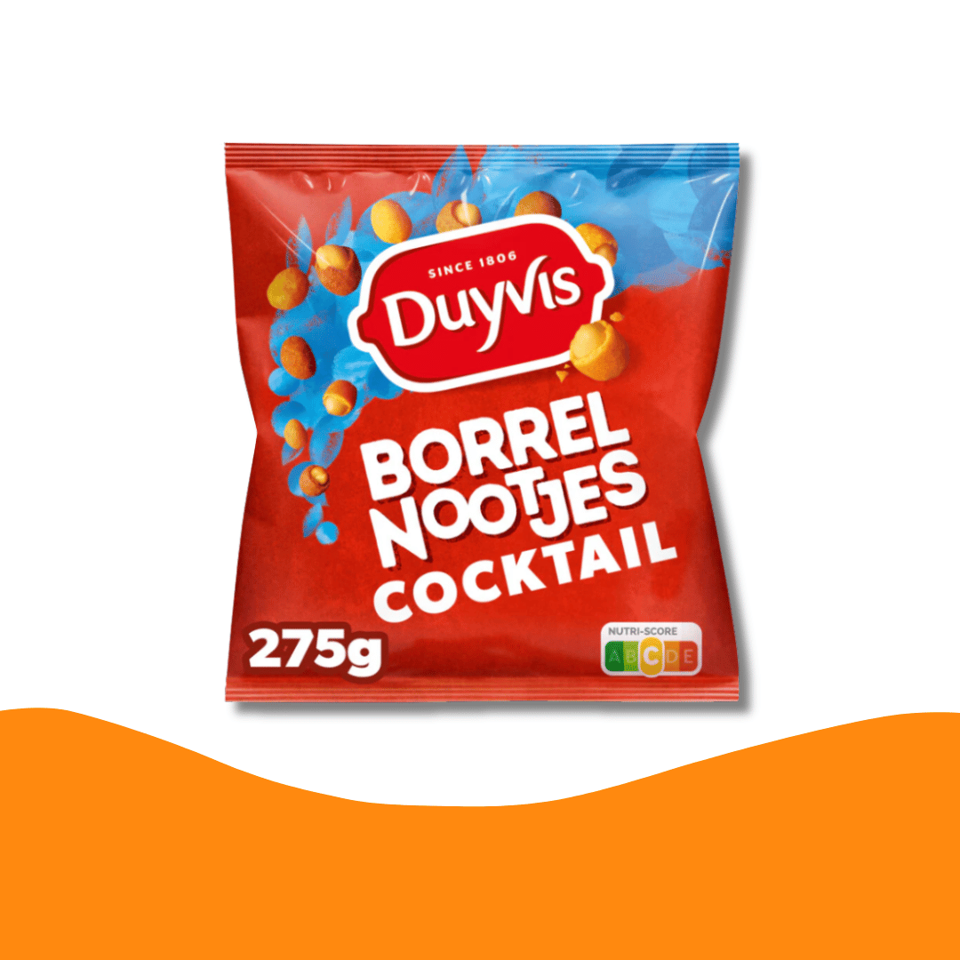 Duyvis Borrel Nootjes 雞尾酒味脆皮花生(275克)