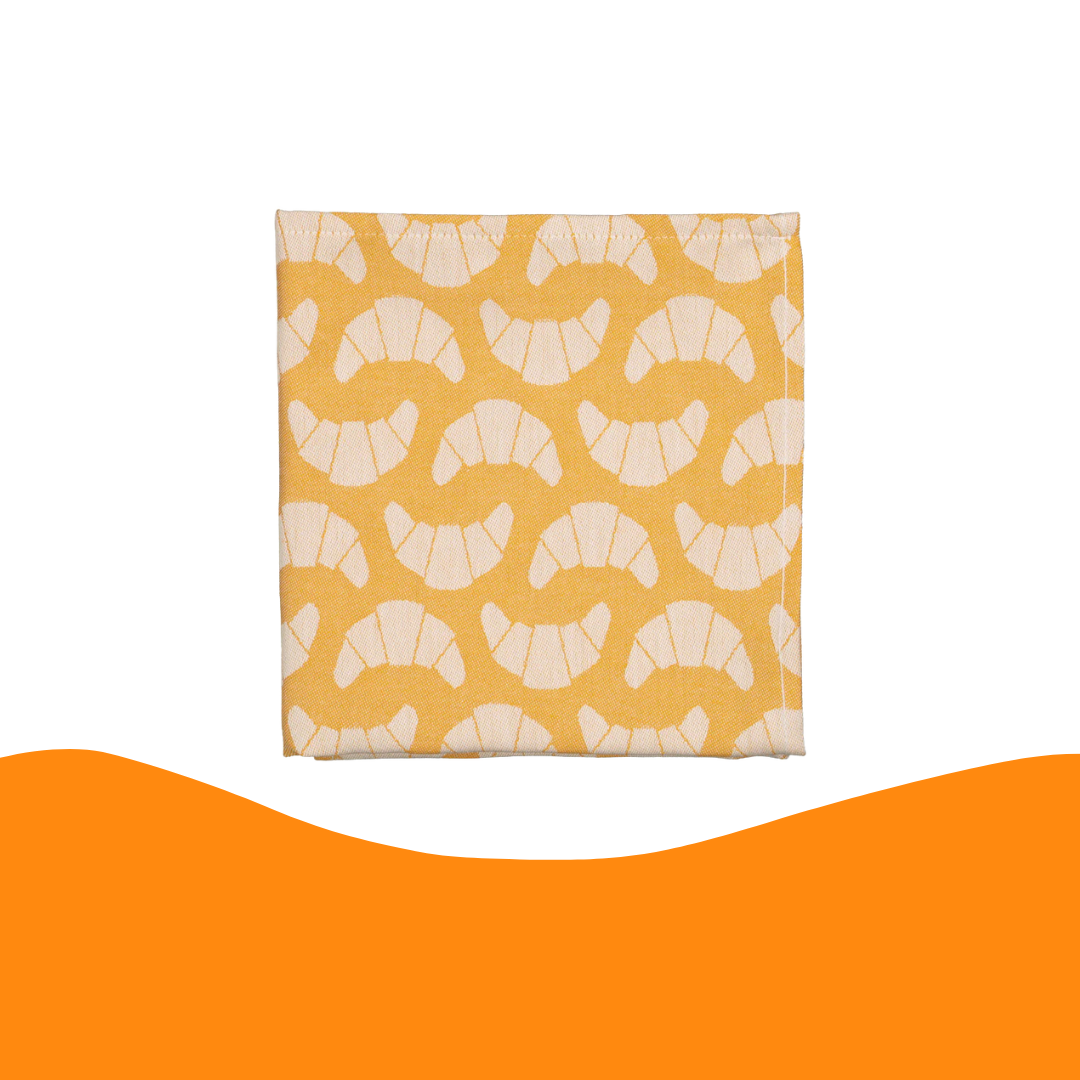 Hema Keukendoek Okergeel / 廚房毛巾赭色(50x 50 公分)