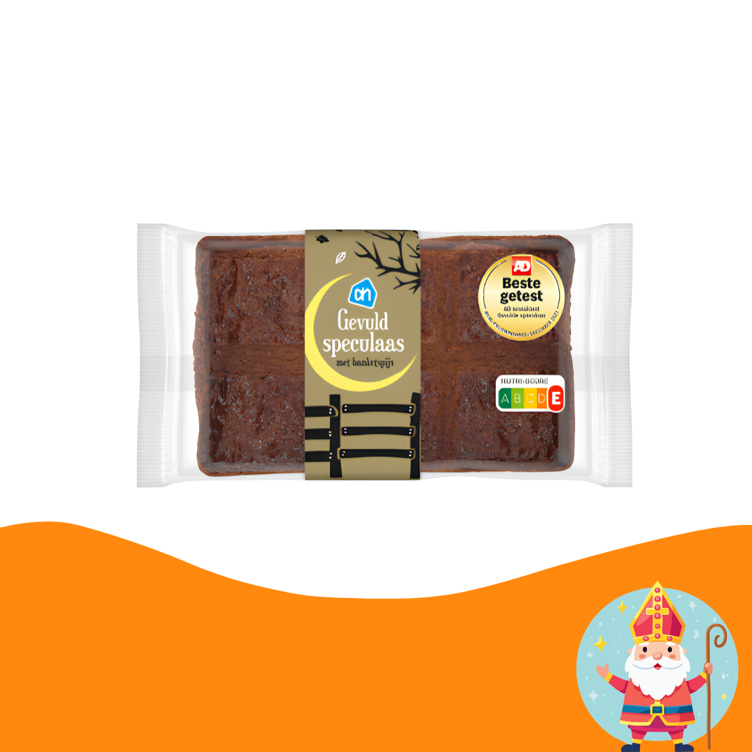 AH Gevuld Speculaas met Banketspijs (240 gram)