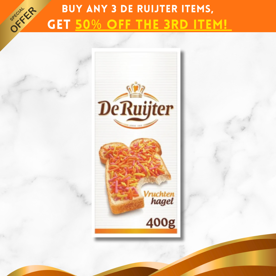 De Ruijter Vruchten Hagel 水果味麵包灑料(400克)