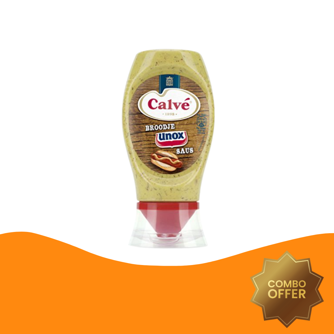 Calve Broodje Unox Saus / Honey Mustard Sauce (250 ml) (Best Before 8 May 2026)