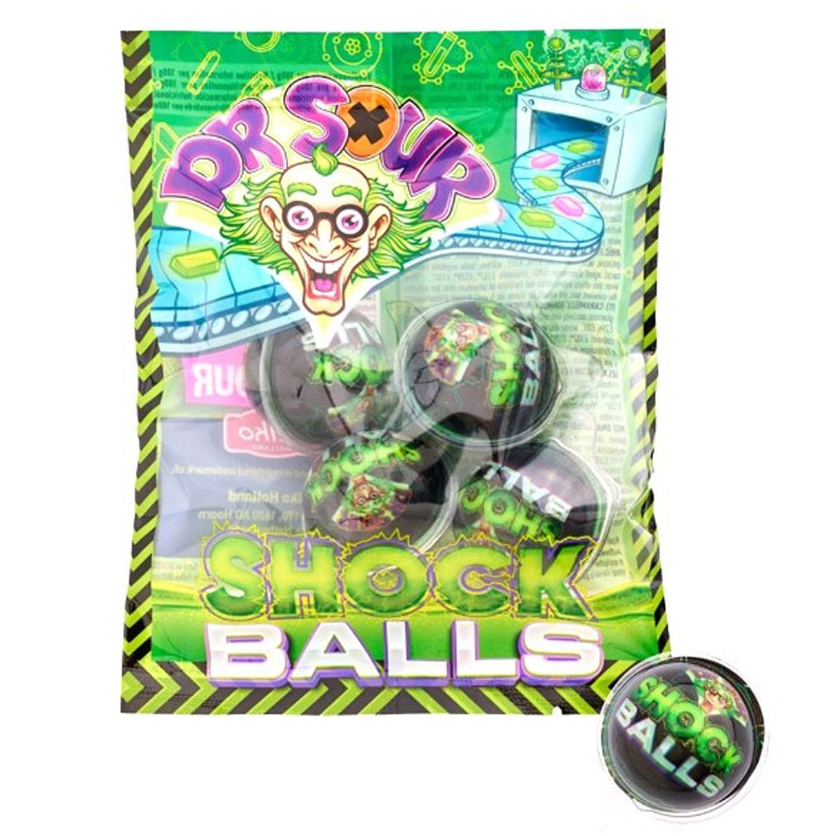 Dr Sour Shock Balls 爆酸糖(72克)