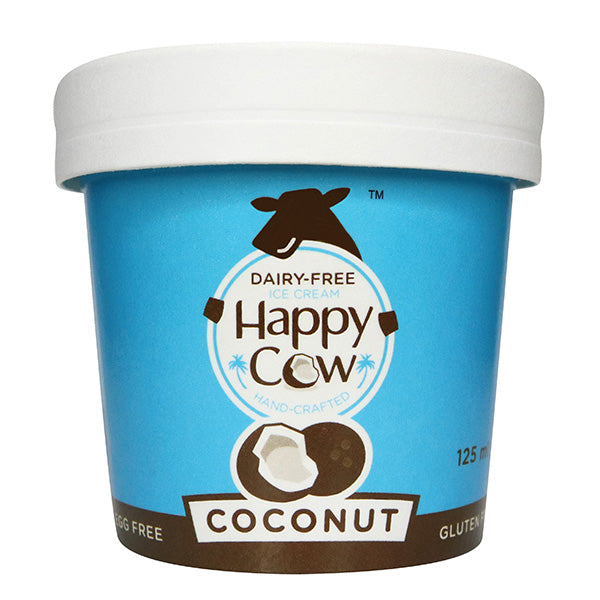 Happy Cow Pure Coconut Dairy-Free Ice Cream - 125 ml