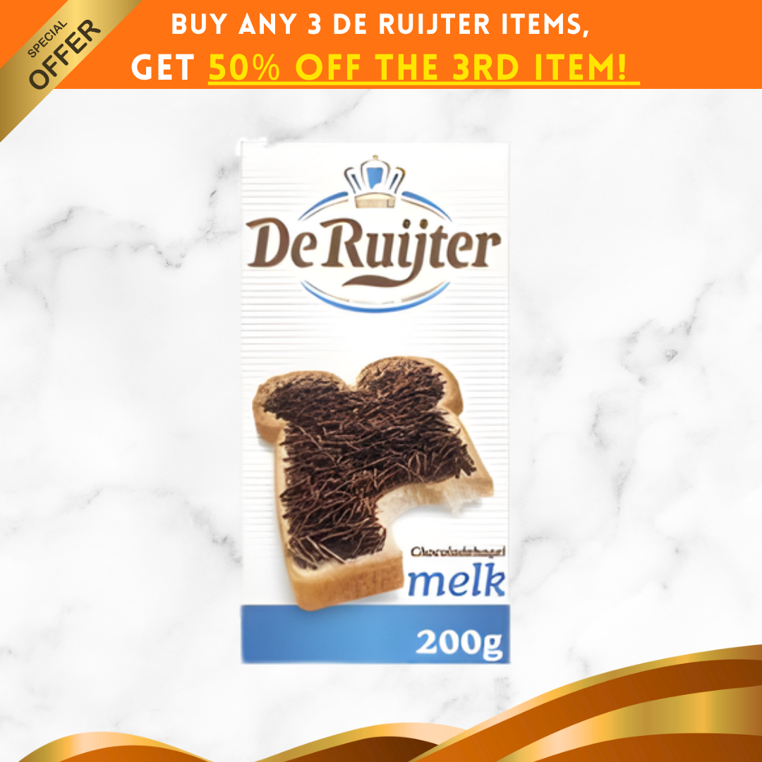 De Ruijter Chocoladevlokken Melk(300 克)(折扣/9 月 1 日前最佳)