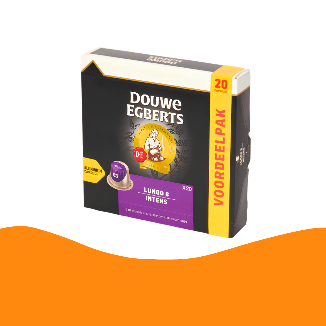 Douwe Egberts Lungo 8 Intens 膠囊咖啡(20粒裝) (Best Before 5 June 2026)