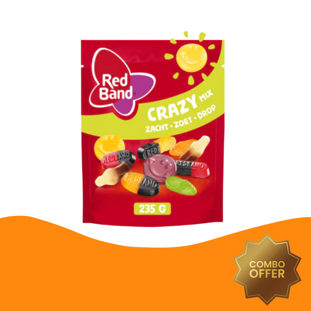 Red Band Crazy Mix 軟糖甘草混合裝(235克)