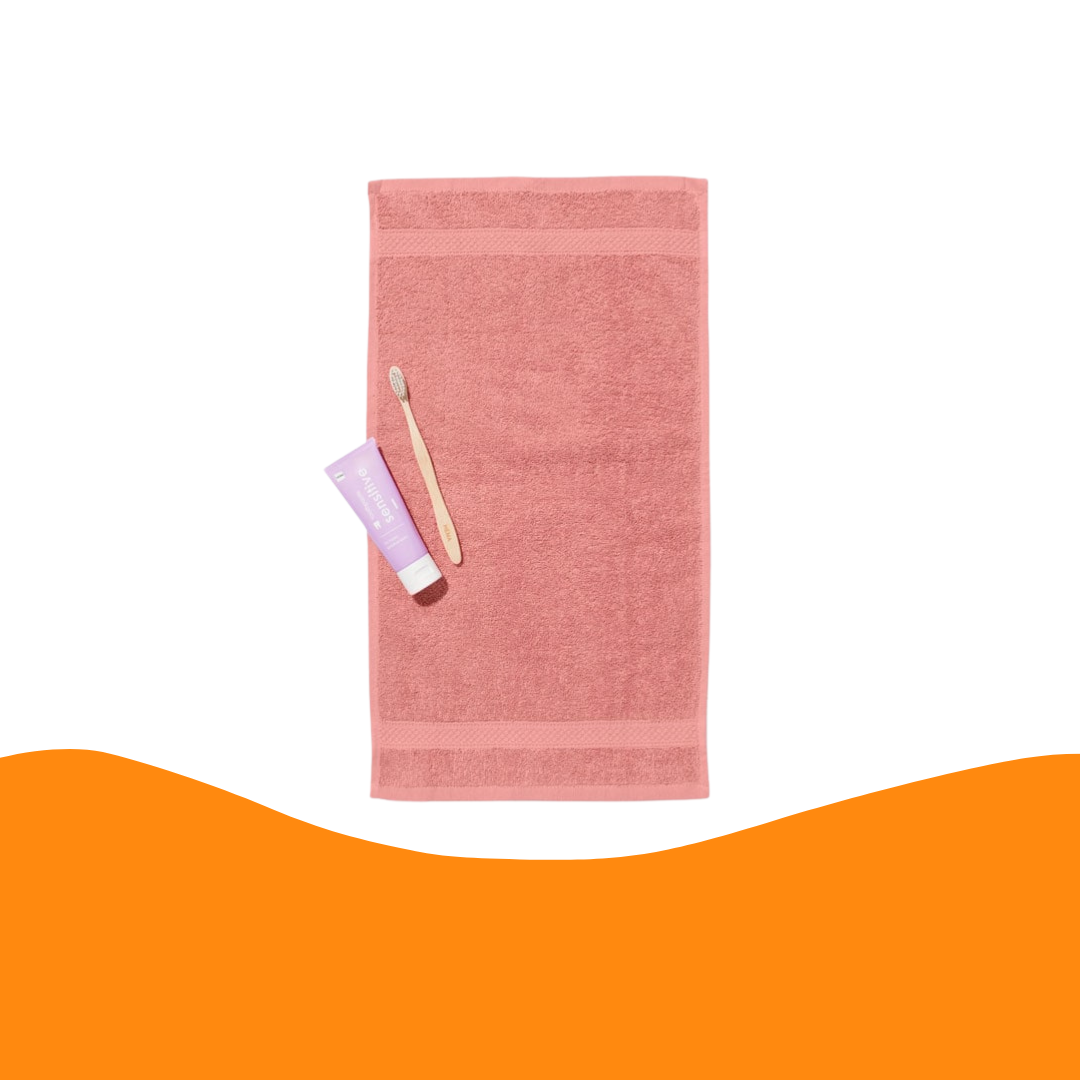 Hema Gastendoek Oudroze / 賓客毛巾深粉紅色(30 x 55 公分)