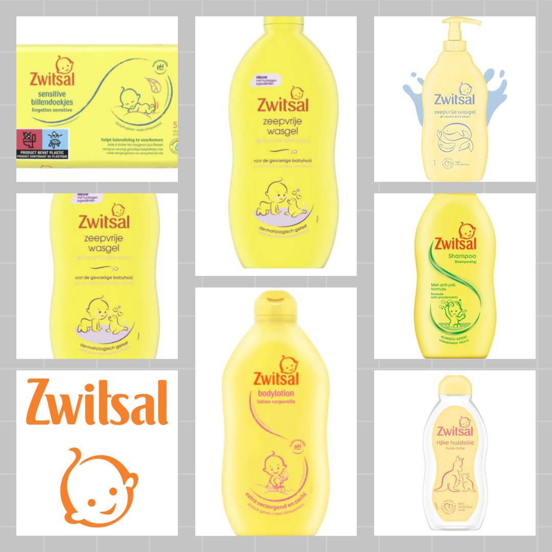 Zwitsal 嬰幼兒護理系列 (含 8 款產品)