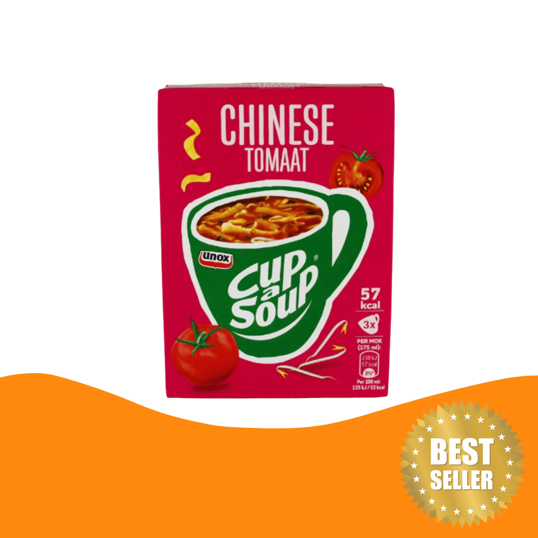 Unox Cup-a-Soup Chinese Tomaat 即沖中式蕃茄湯(3包裝 × 每包18克)