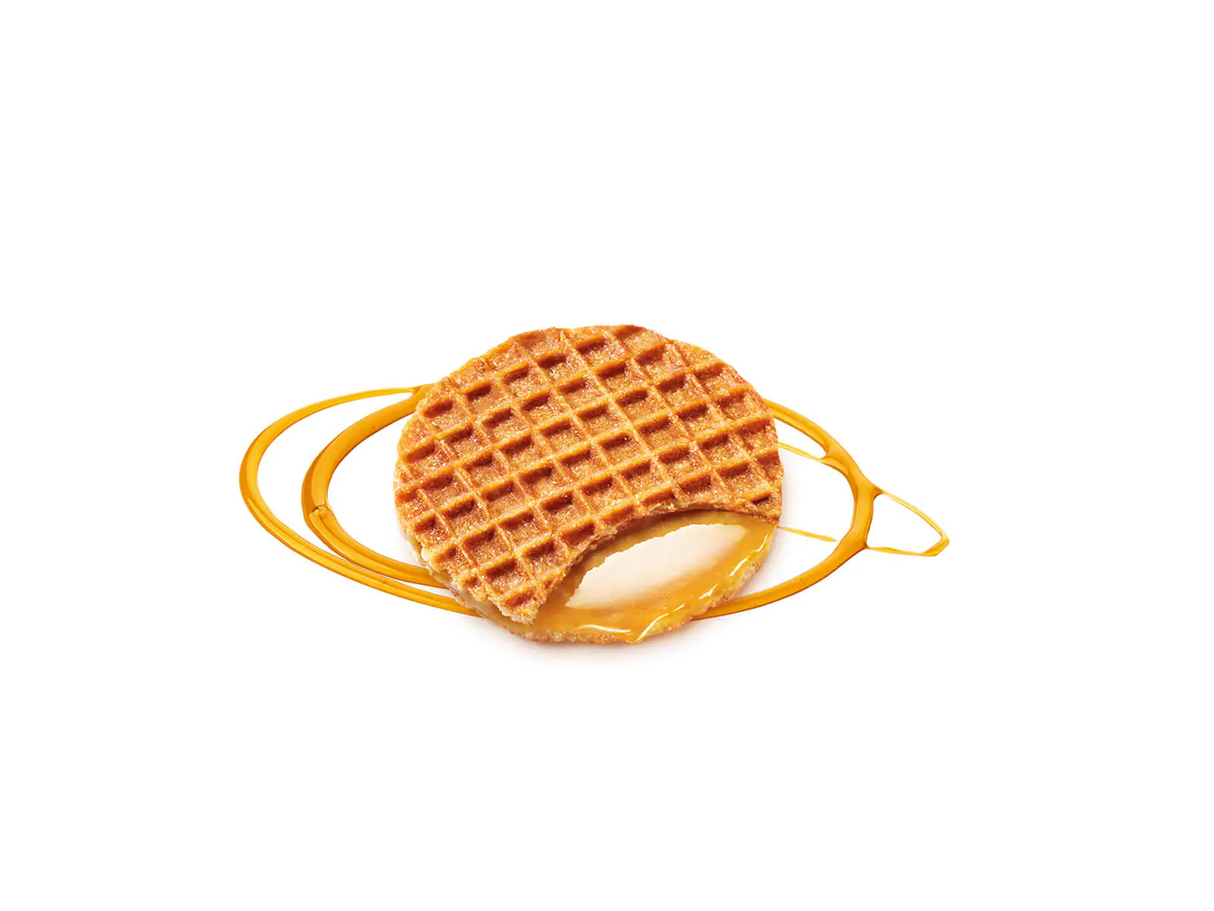 Stroopwafel honing Daelmans / Honey waffle Daelmans 8 gram (NEW)
