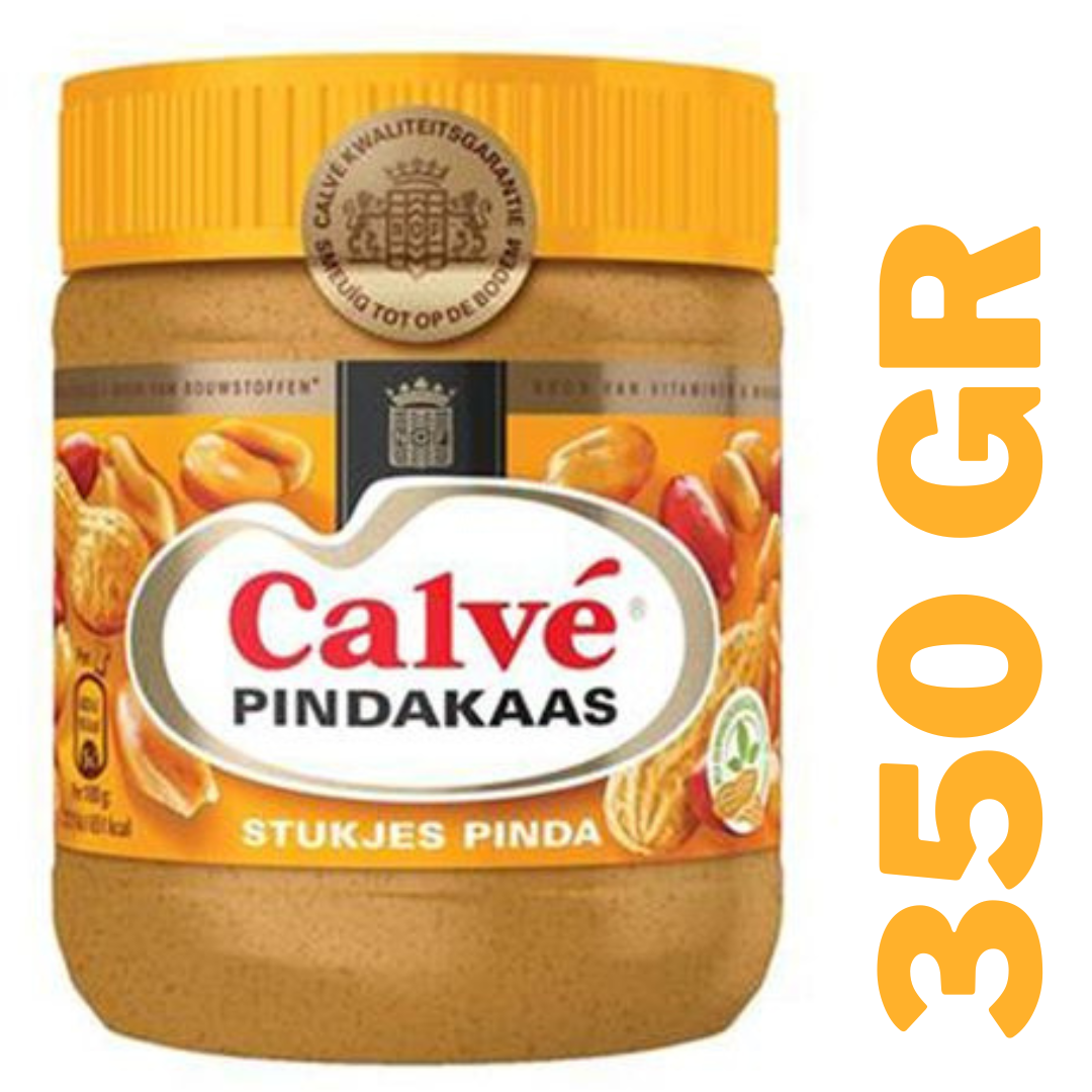 Calve Pindakaas 脆粒花生醬(350 克)