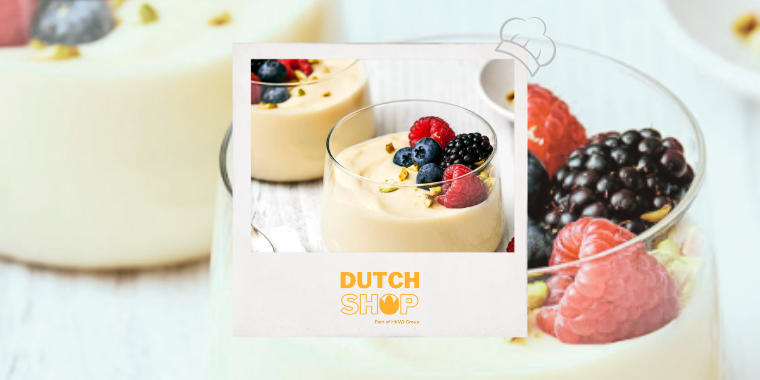 Easy Dutch Vanilla Custard & Pudding Recipe