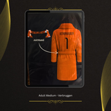 Dutch "Oranje" Football Fan Bathrobe