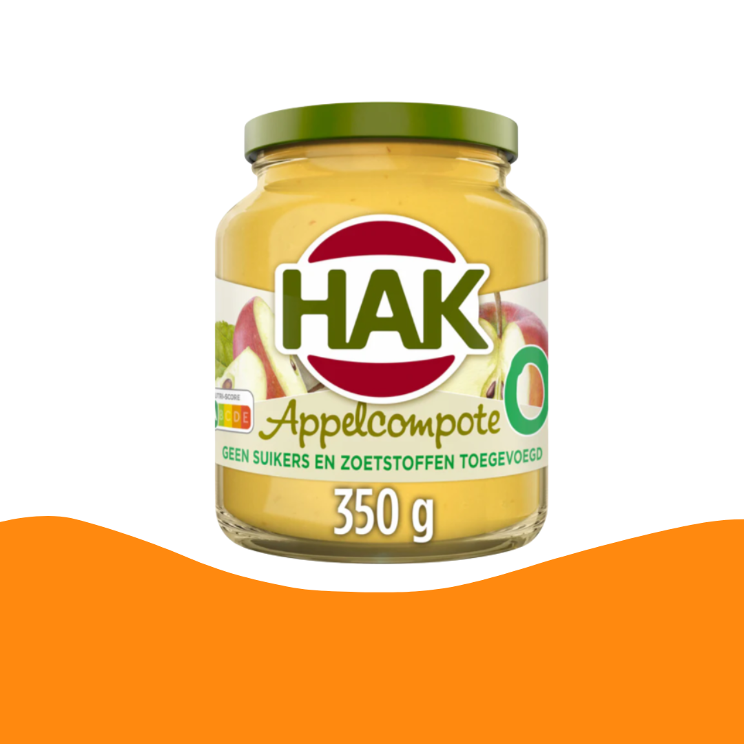 Hak 無添加糖蘋果蓉（350克）