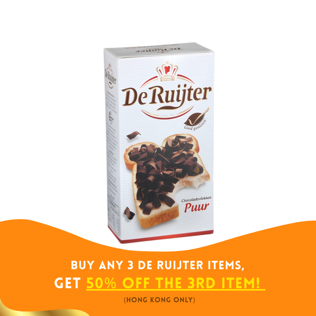 De Ruijter Chocoladevlokken Puur (200 gram)