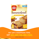 Koopmans Bananenbrood met vleugje kaneel / Banana Bread with a bit of cinnamon (320 gram)