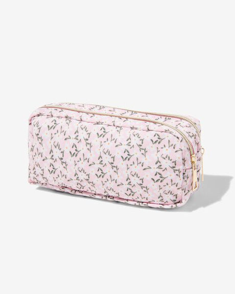 Hema Etui 雙拉鍊不透明花朵