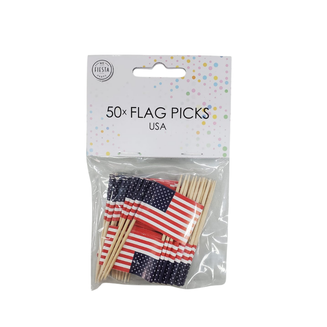 Cocktail Flags (50 pieces)