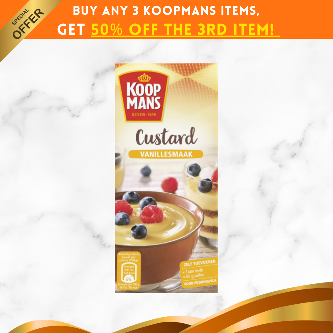 Koopmans Vla Vanillesmaak (Vanillesmaak) (300 gram)