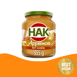 Hak Appelmoes met Kaneel / Appelsauce with Cinnamon (355 gram)