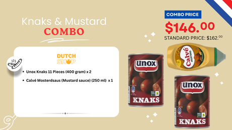 Unox Knaks 荷蘭經典煙燻熱狗腸 11條裝（400克）