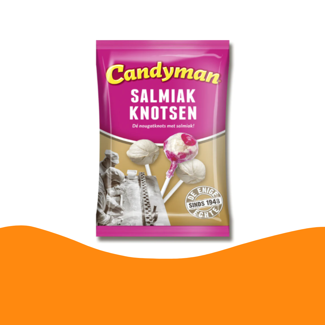 Candyman Salmiakknotsen 125g