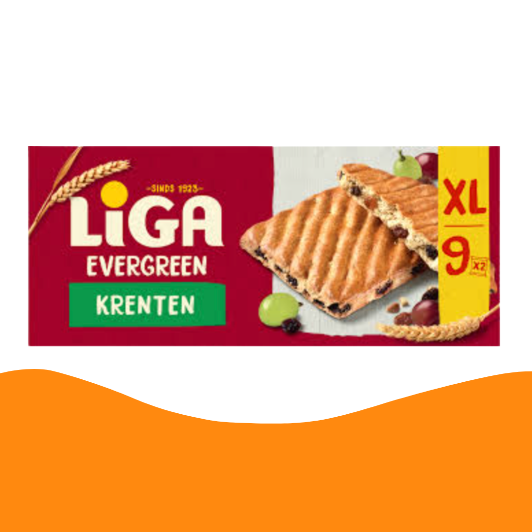 Liga Evergreen Krenten Koeken / Raisin Biscuits (225 gram)