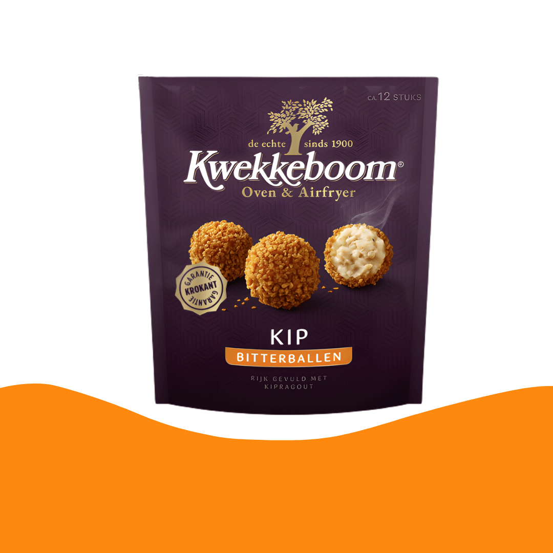 Kwekkeboom Rundvlees Bitterballen 荷蘭炸肉丸 12件（300 克） | 氣炸鍋小食