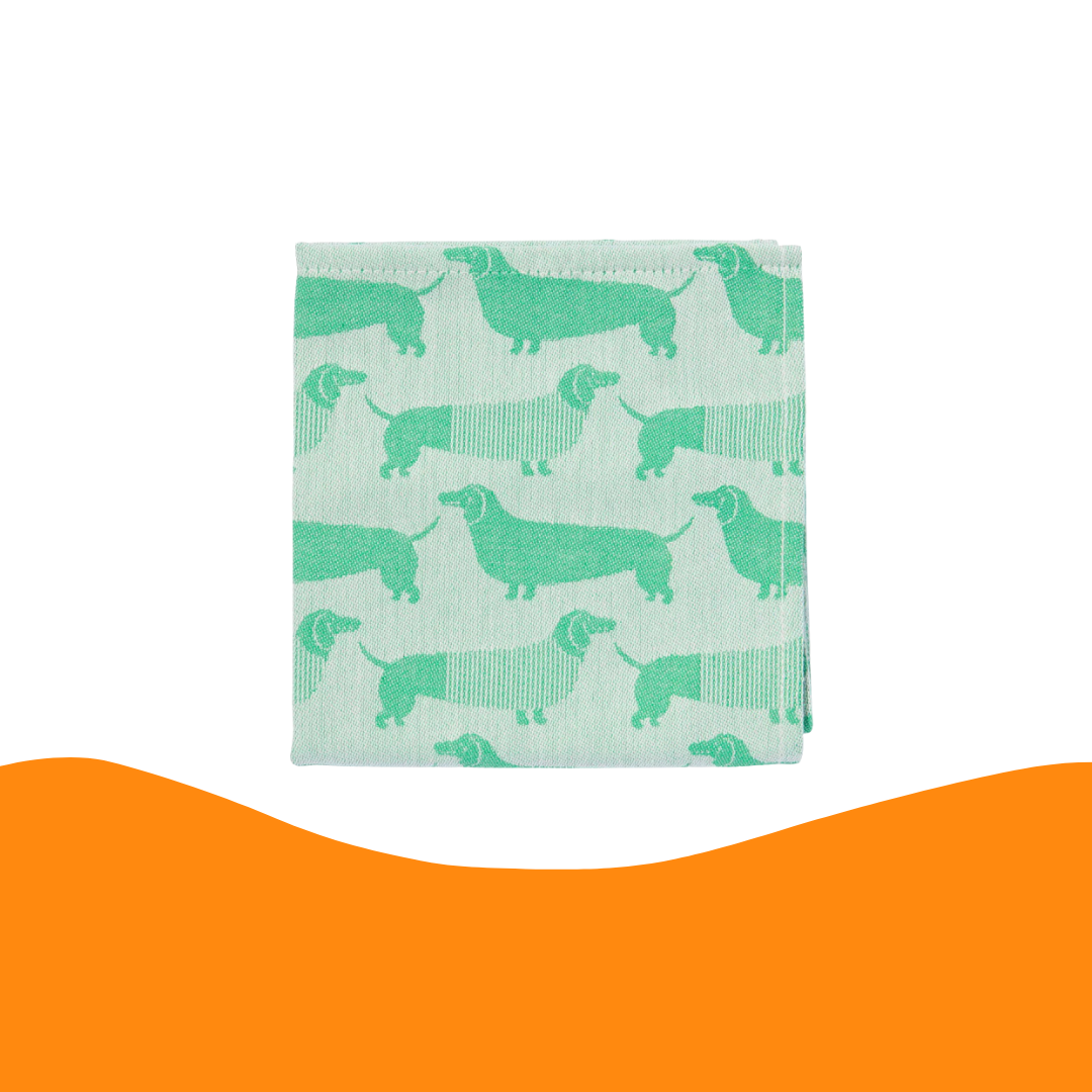 Hema Keukendoek Okergeel / 廚房毛巾赭色（50x 50 公分）