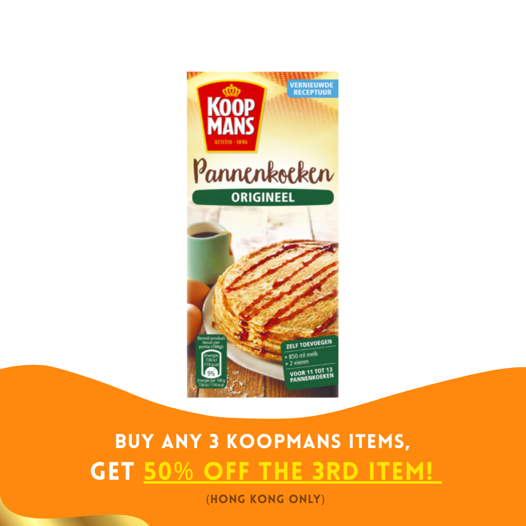 Koopmans Mix voor pannenkoeken origineel/Mix for Dutch pancakes Original