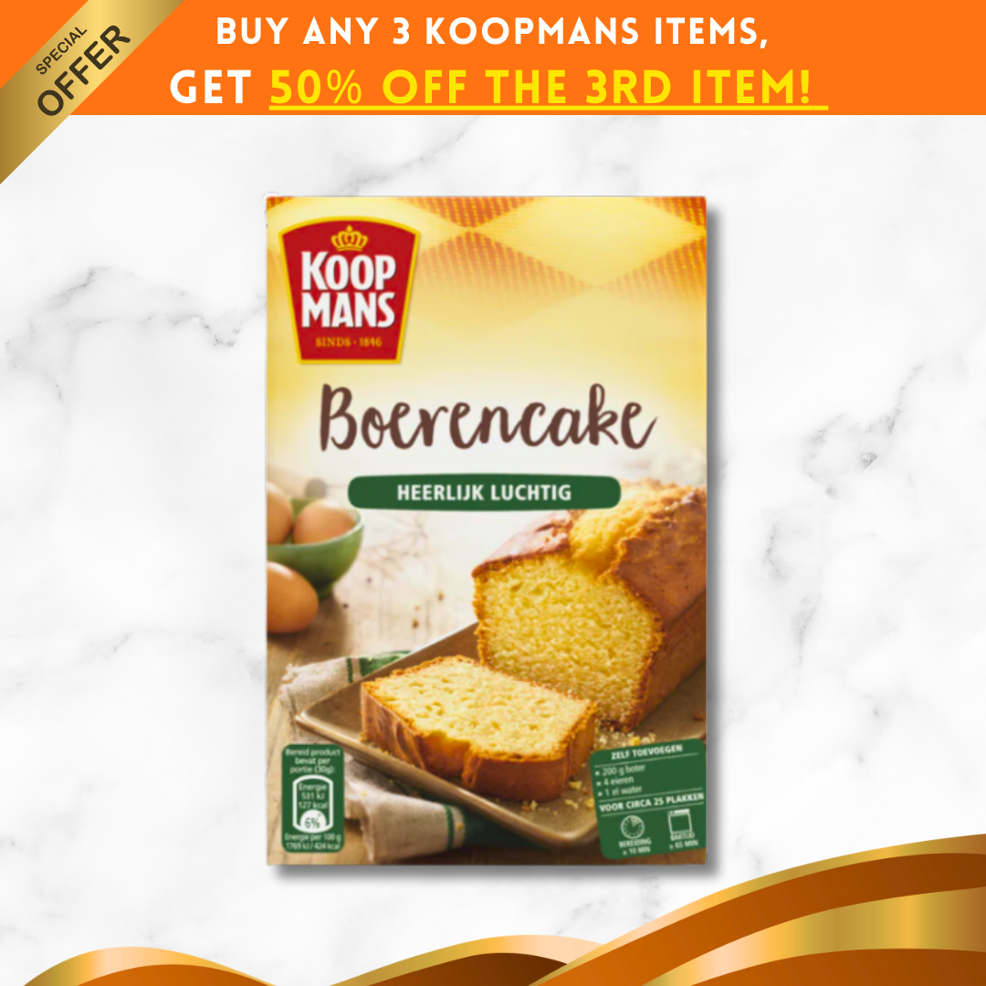Koopmans Mix Boerencake 蛋糕預拌粉（400克）