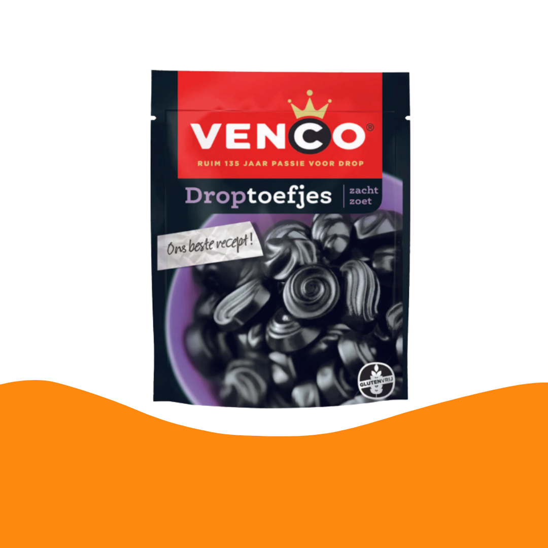 Venco Droptoefjes 軟身甘草糖（235克）
