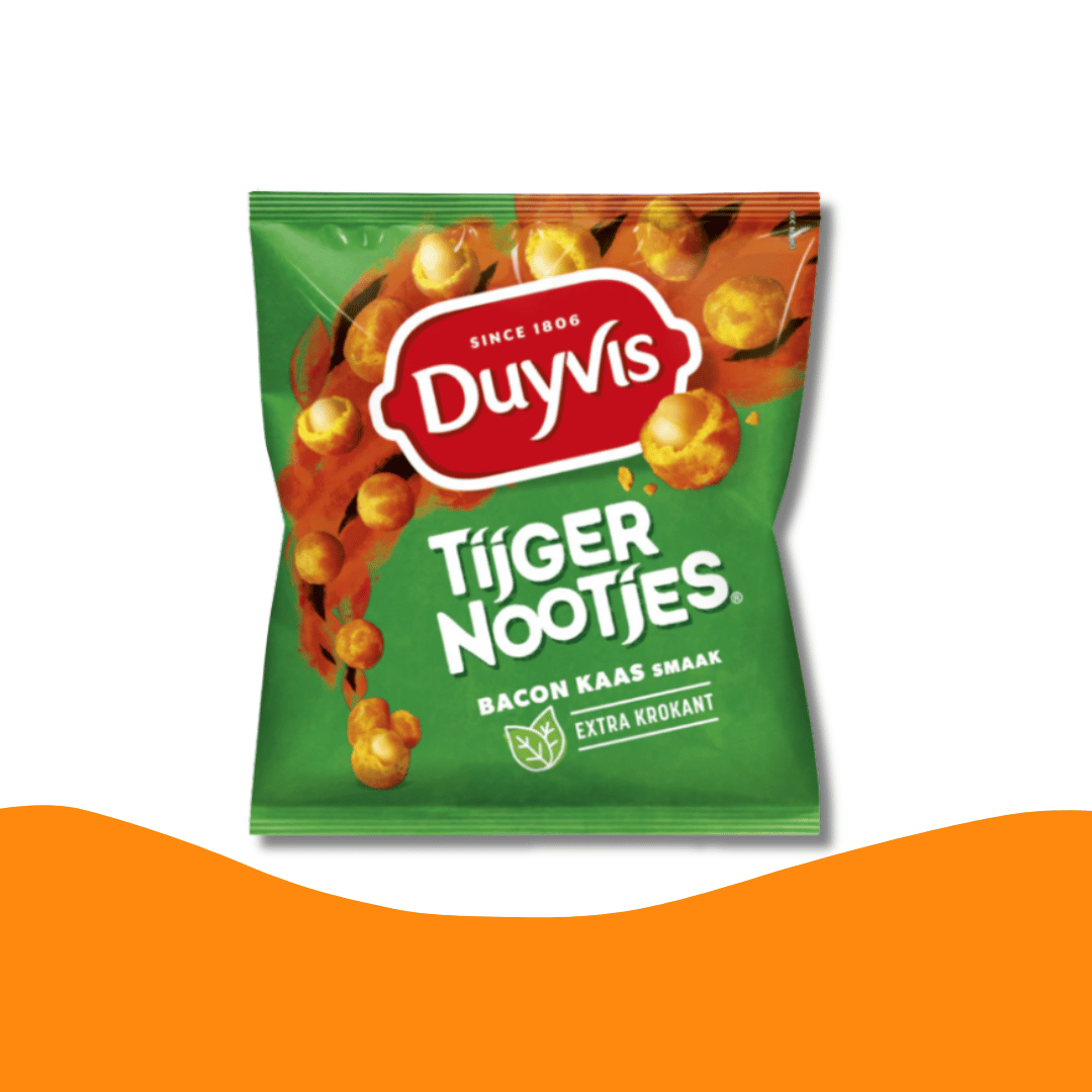 Duyvis Tijgernoten 煙肉芝士味脆皮花生（275克）