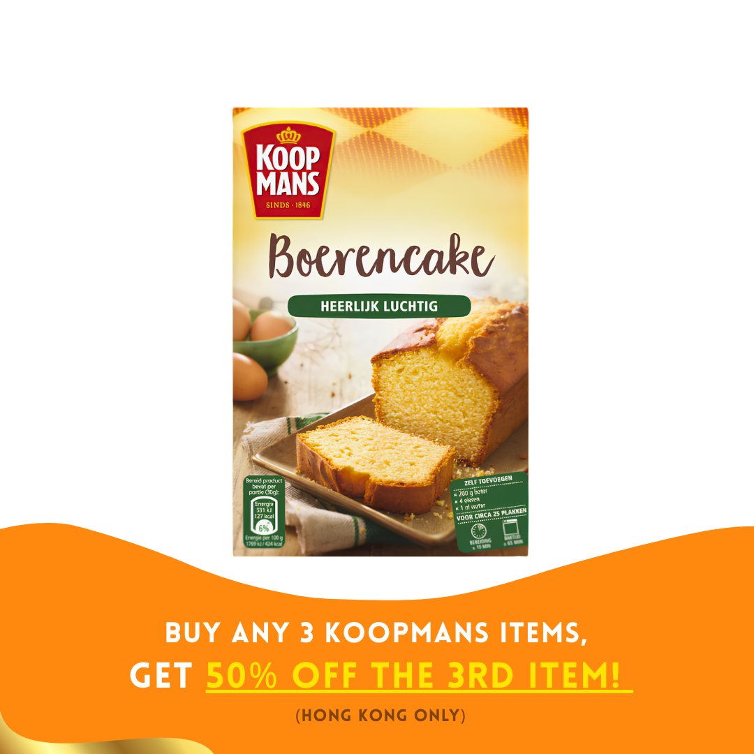 Koopmans Mix Boerencake (400 gram)/Baking mix for farmers cake