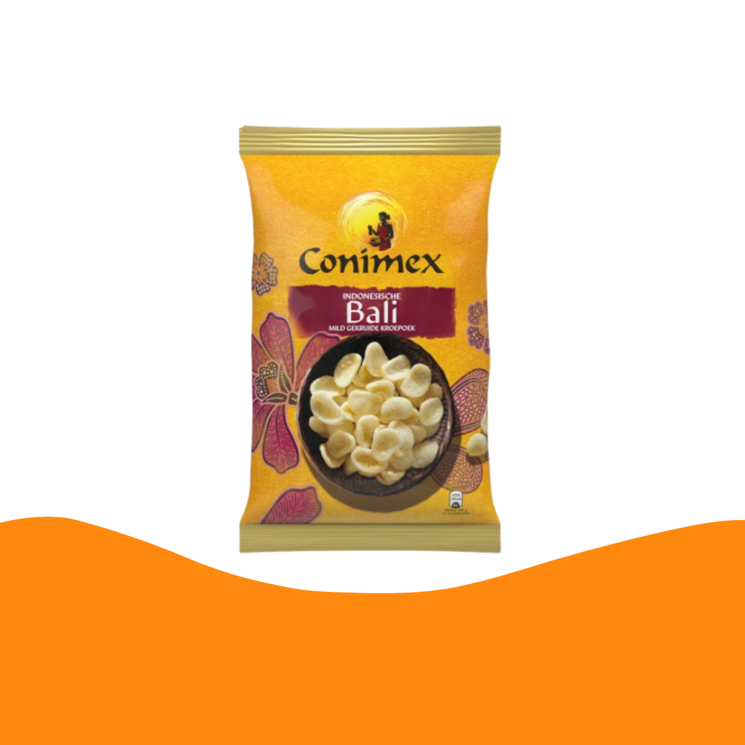 Conimex 印尼峇里溫和香料蝦片（75 克）