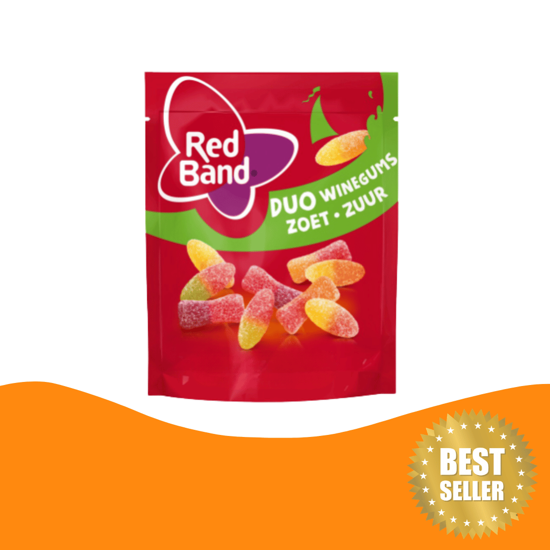 Red Band Zoet Zuur Duo 酸甜口香糖（205 克） (Best Before 22 July 2026)