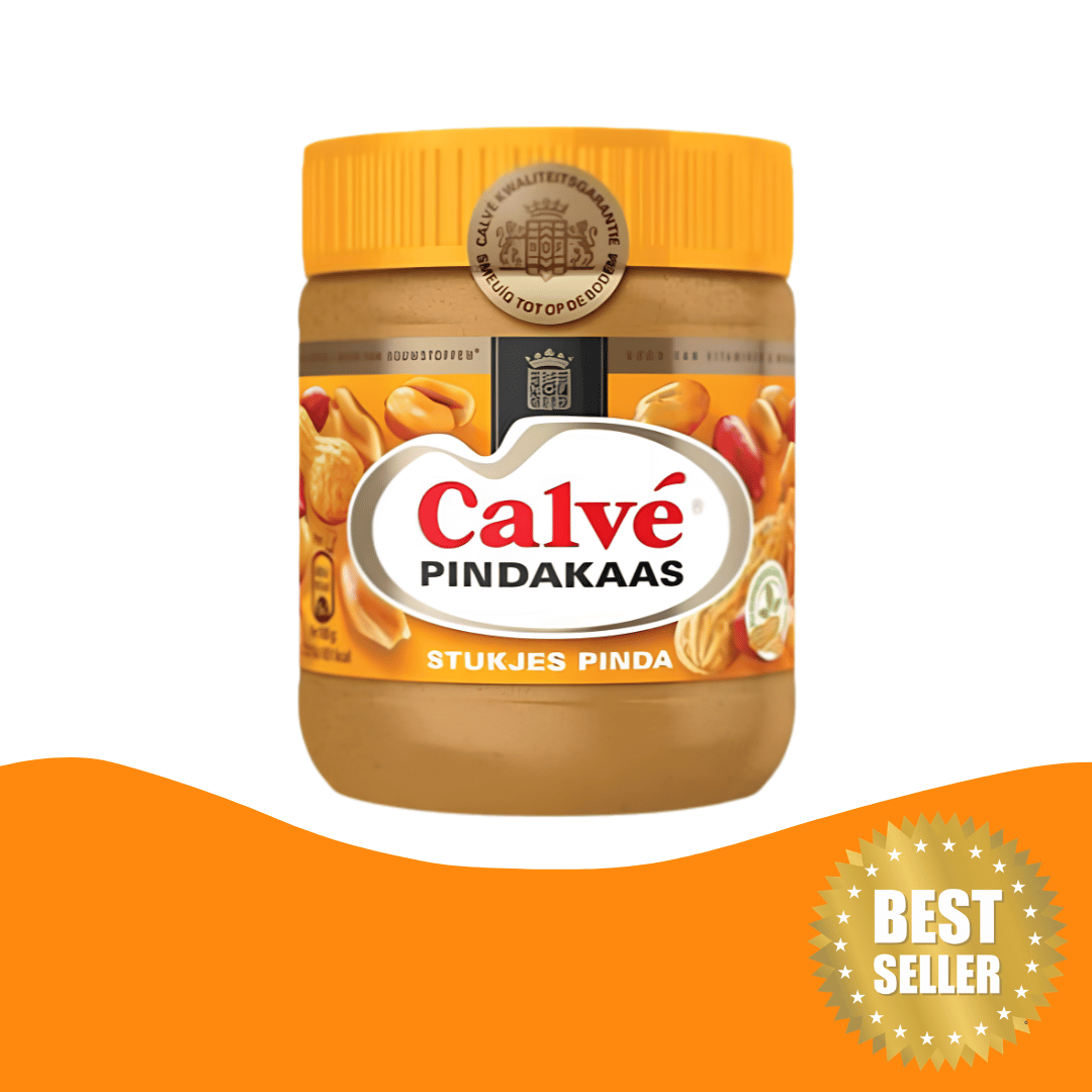Calve Pindakaas 脆粒花生醬（350 克）